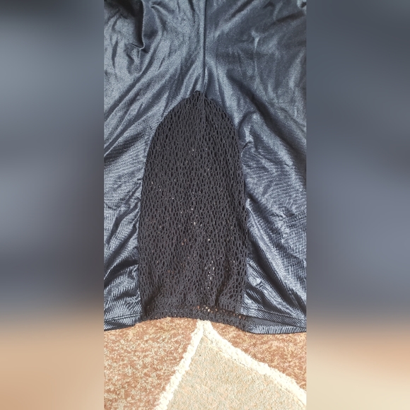 Ladies Black Sexy Strapless Tube SLD Collection Sexy Nylon/Mesh Dress Size M / L - Picture 10 of 14